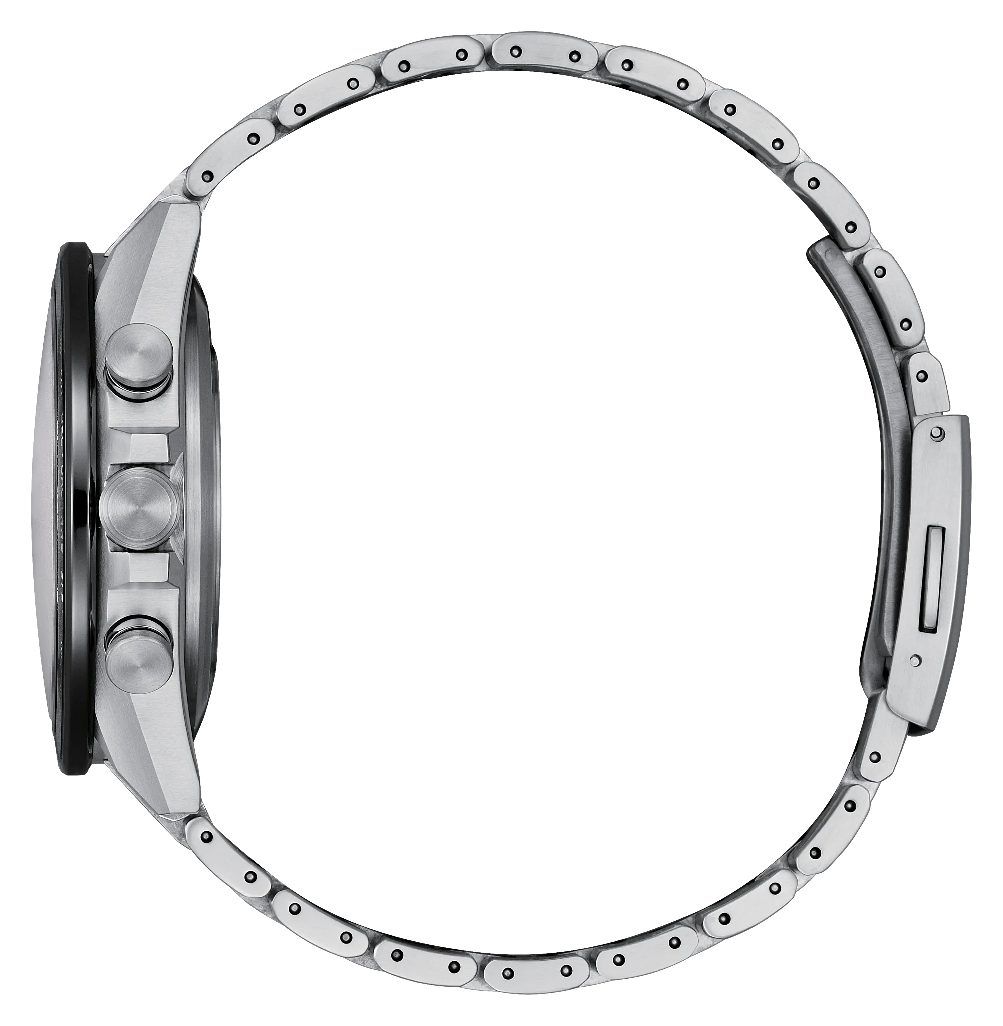 ATTESA Platinum Shine Silver-Tone Dial Super Titanium with